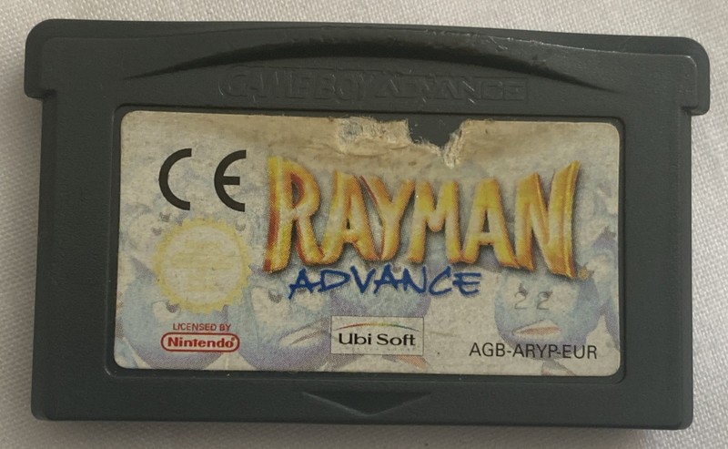 Rayman Advance (Nintendo Game Boy Advance, GBA) Cartridge Only- Fully Working