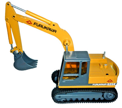 Conrad Metallmodell Baumaschine 2440 Raupenbagger Furukawa 625 E 1:50 Excavator