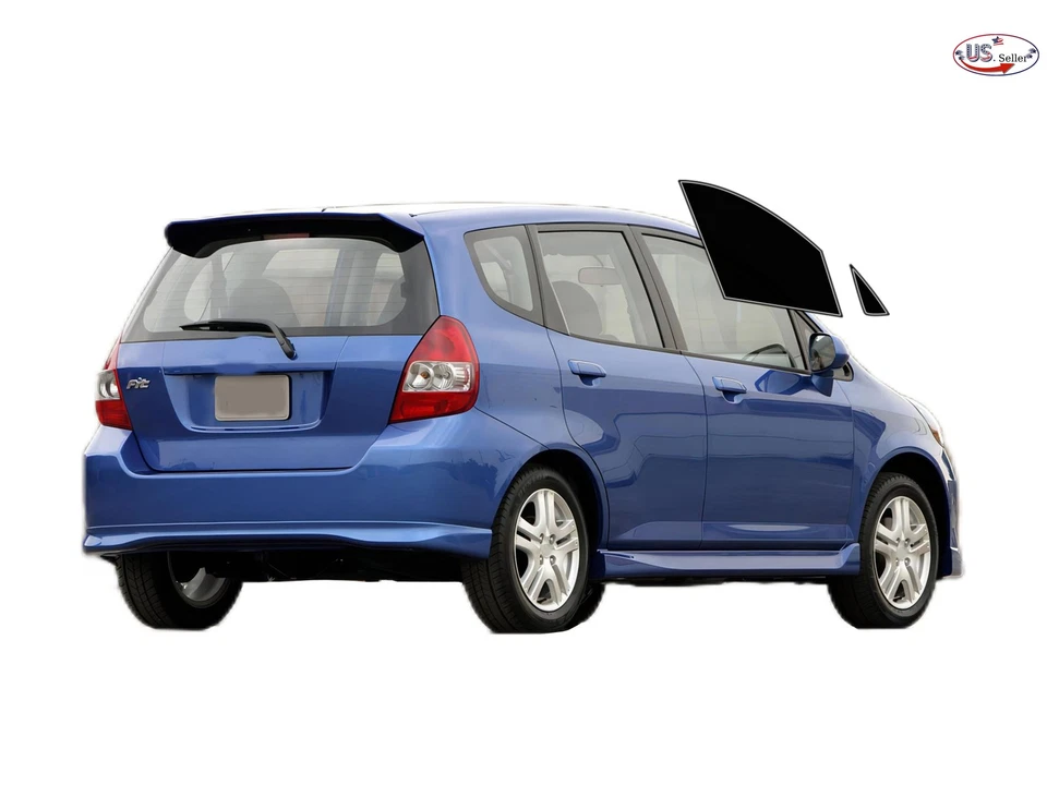 Kit de película de tinte de ventana de 2 capas precortada personalizada computarizada para Honda Fit 2006-2008 Foto 2 de 4
