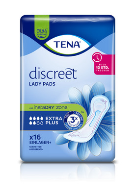 TENA Lady Discreet Extra Plus Einlagen (16 Stück)