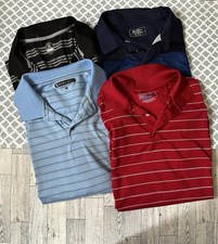 Golf Polo Shirts XL and XXL Men's Lot of 4 Short Sleeve , Hogan, Pebble , PGA