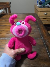 Sing-A-Ma-Jig Pink Fisher Price Stuffed Toy Plush - Works - 2010 2 AAA Not Inc.