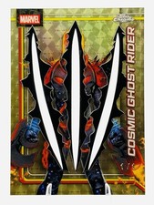 Marketplace image: COSMIC GHOST RIDER 1/1 - WOLVERINE CLAWED SUPERFRACTOR  2026 Topps Chrome Marvel