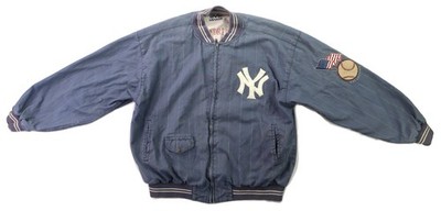 VTG 90s Cooperstown Men s XL MLB NY New York Yankees Reversible Jacket Coat
