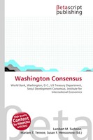 Lambert M. Surhone (U. A.) | Washington Consensus | Taschenbuch | Englisch
