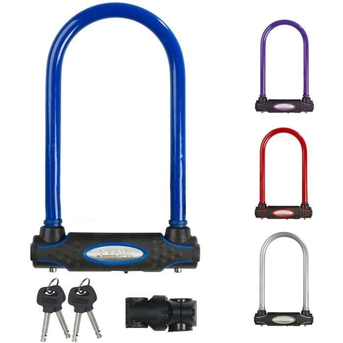 Antivol vélo U Master Lock pour sécuriser vos trajets vélotaf quotidiens