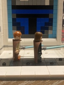 LEGO Star Wars 7283 Anakin Skywalker and Obi-Wan Kenobi Minifigures 7257