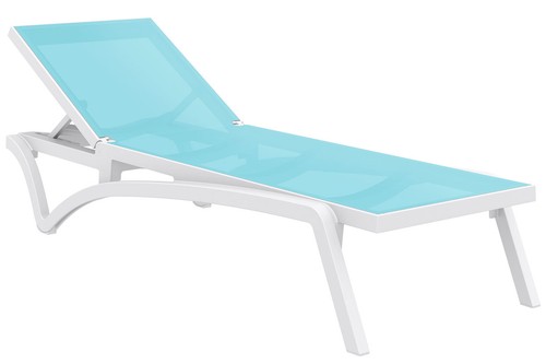 Poolliege Pacific – Wetterfeste, UV-beständige Relaxliege, verstellbarer Rücken - Bild 36 von 55