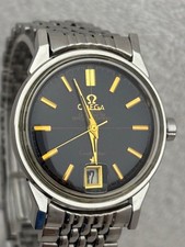 Omega Constellation 168005 Men's Automatic Watch Black Dial Used