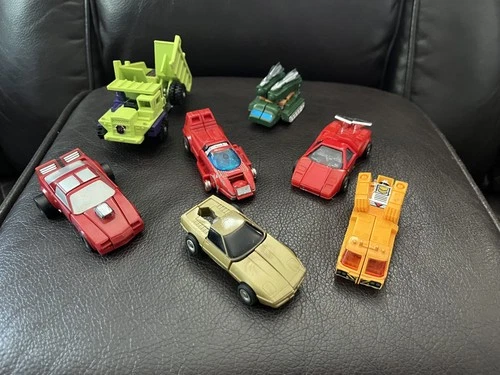 Go-Bots Vintage Lot of 7 Collectible Figures