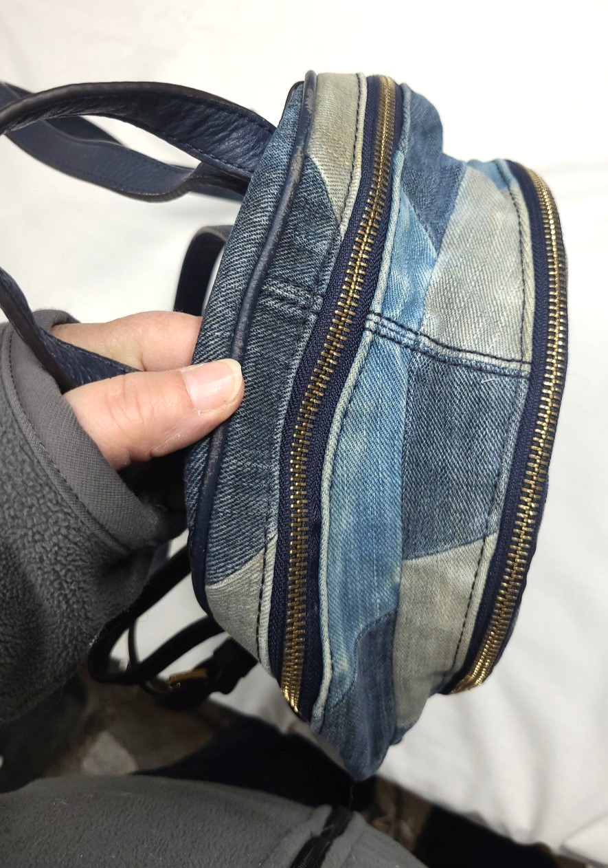 Michael Kors Rhea Small Patchwork Denim Backpack … - image 8