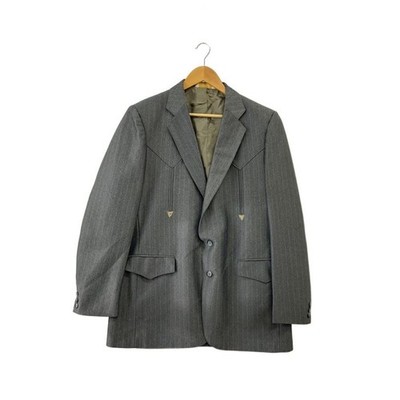 H BAR C Tailored Jacke Grau Herren 7723