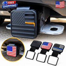 2 Rubber Hitch Receiver Cover 1pcs Tow Trailer Tube Plug Cap 4-way Flat Insert 2 Rubber Hitch Receiver Cover 1pcs Tow Trailer Tube Plug Cap 4-way Flat Insert