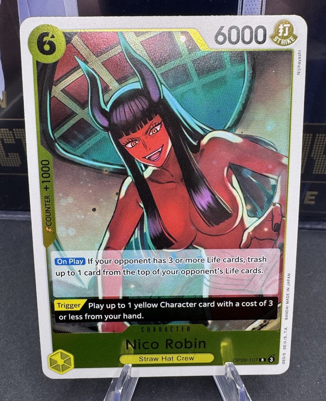 Nico Robin OP09-107 (R) Rare Emperors in the New World Foil