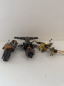 Lego Ninjago 70747 70748 70666 70672 Sets As Is Incomplete With Manual