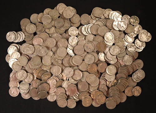 Old Restored Lot of 444 Buffalo Nickels-D & S - N/D or Super Weak Dates-Lot #11A