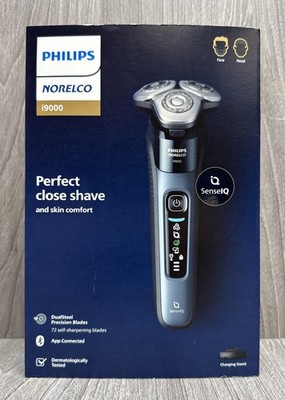 Philips Norelco i9000 Electric ShaverSenseIQ Wet Dry Rechargeable Razor X9001/81