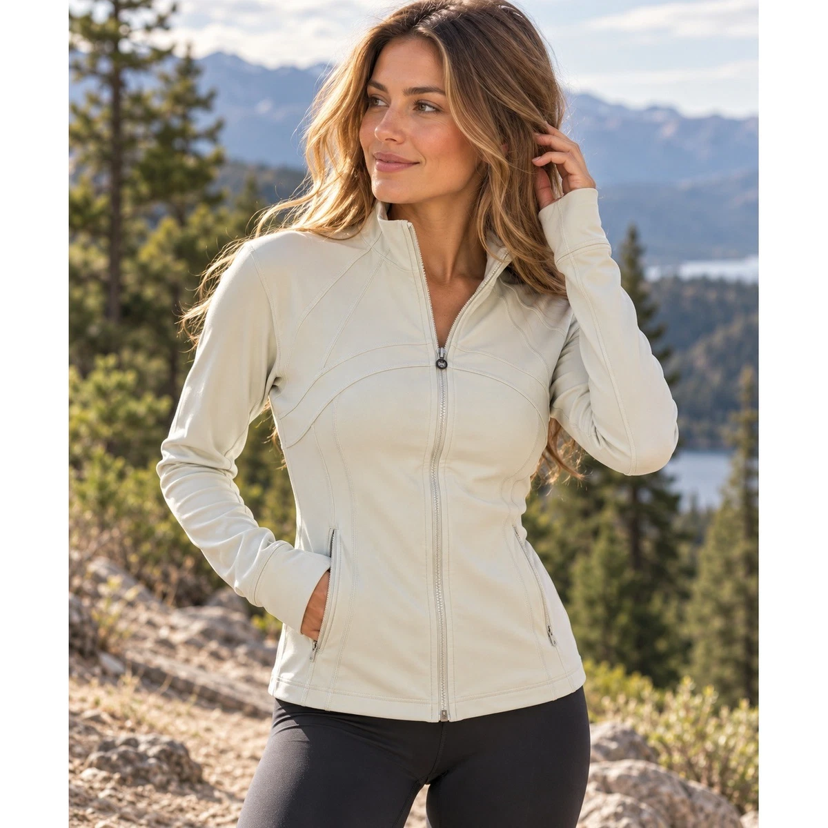 Lululemon Define White Activewear Jackets for Women for sale - eBay