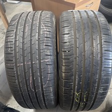 255 45 R18 91W Continental Eco Contact 6 Tread 6mm Partworn  X 2