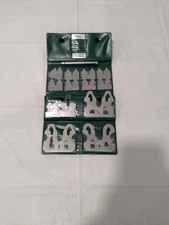 Insize 27 pc Radius Gage Set Medium Carbon Steel 0.01-0.5" 4804-26E