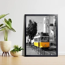 Poster Picture Frame 24x32 Large Home Wall Art Decor Display Plastic Black