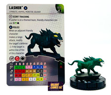 Marvel Heroclix Lasher 024 w/ Card Venom Set