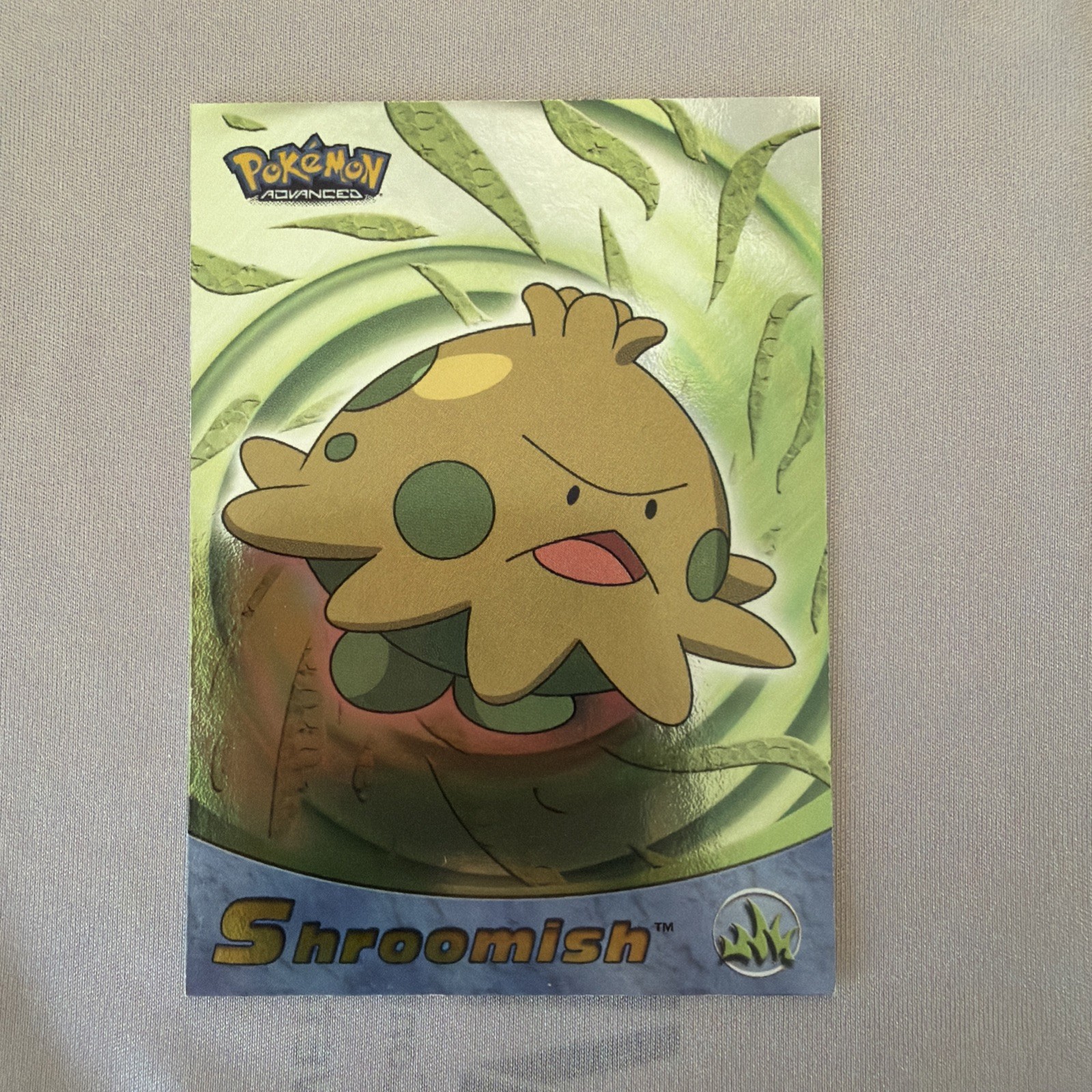 2003 TOPPS POKEMON ADVANCED #75 Shroomish FOIL RARE / VINTAGE