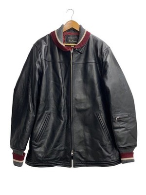 Dry Bones Pharaoh/Leather Jacket Blouson/Xl/Cowhide/Blk/Plain/Null // 3695