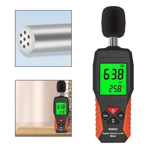 Dezibel - Décibelmètre Portable Numérique 30-130 DB - Mesureur De Niveau Sonore Avec Écran LCD