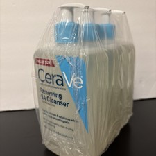 Lot Of 3 Cerave Renewing SA Cleanser - 16 fl ...