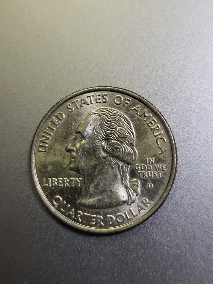 Rare D EXTRA CLAW 2008 Alaska 1959 QUARTER (THIRD BONUS NAIL NO DEFORMATION) - Image 3 of 4
