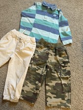 Set of 2 Pants and T-shirt Size 18 Months Mixed Brands.