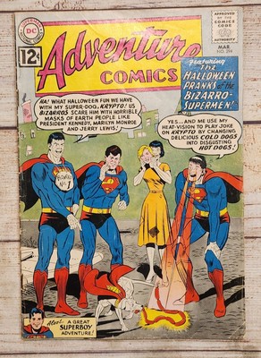 Adventure  Comics   # 294    FINE    March  1962   1st Bizarro  Marilyn Monroe,