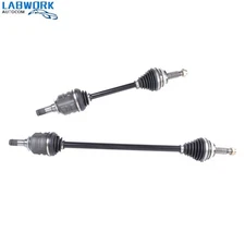 2PCS Front CV Axle Assembly For Pontiac Vibe 03-10 Toyota Corolla 09-18 L4 1.8L