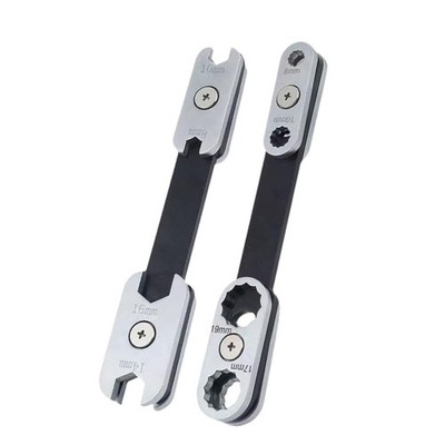 Drehbarer Schraubenschlüssel, ergonomischer Griff, universell für die