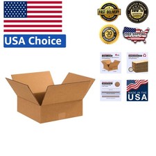 Versatile 12 x 12 x 4 Corrugated Shipping Boxes  Reusable and 100 Recyclable
