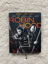 Robin Hood Blu-ray 2018 Action Taron Egerton Jamie Foxx Digital