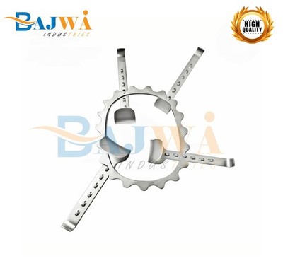 Turner Warwick Ring Retractor With 4 Blades OR Grade Urethroplasty