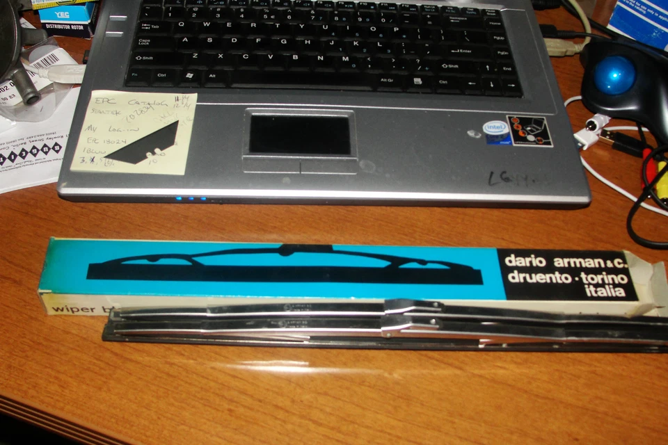 ARTO#382/Dario Arman&Co.Torino Italy 14"S/S limpador (2)Fiat Dino, Ferrari, 5mm - Imagem 3 de 4