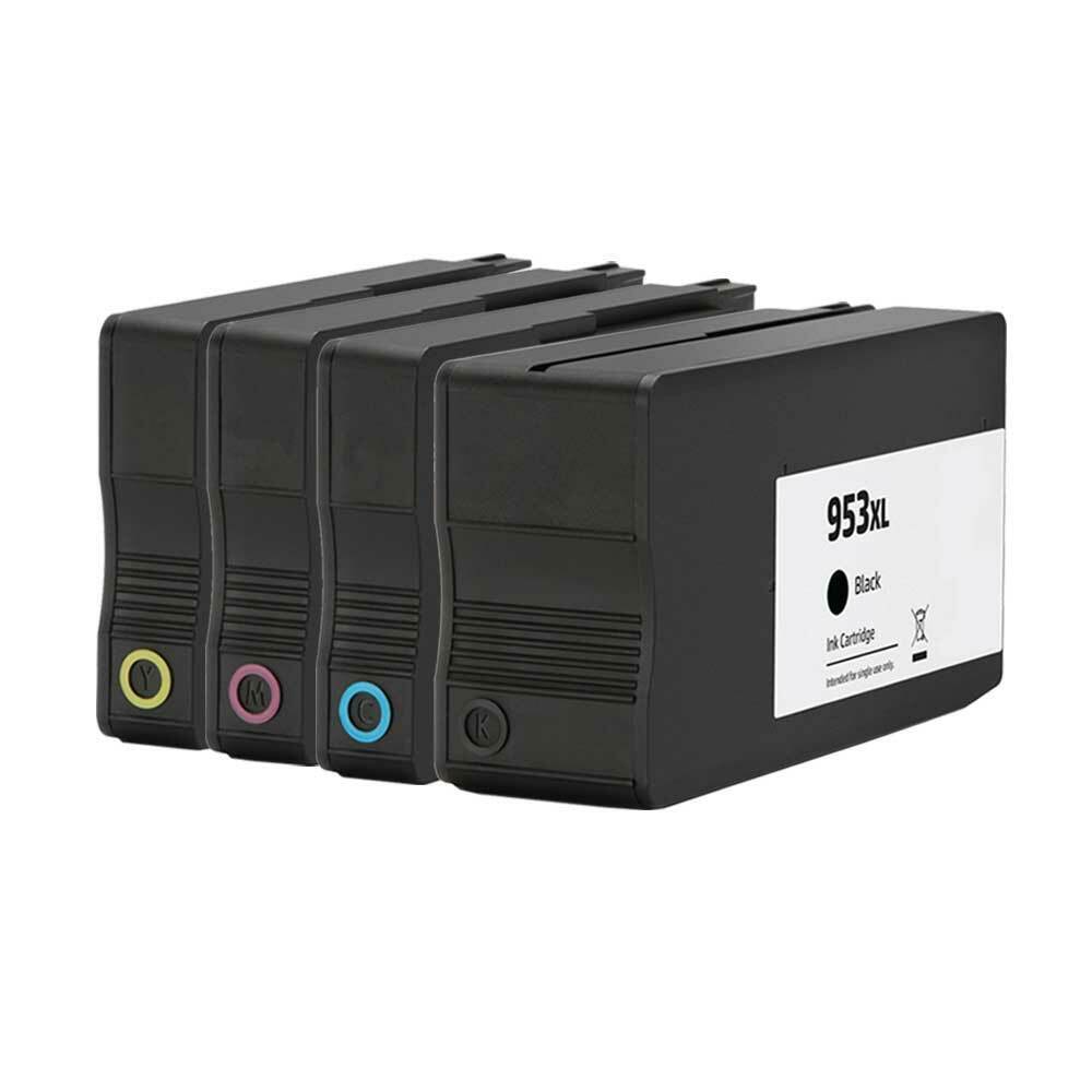 Original HP 4 pack Ink Cartridge 953XL Combo Officejet 7720 8210 8720  Printer