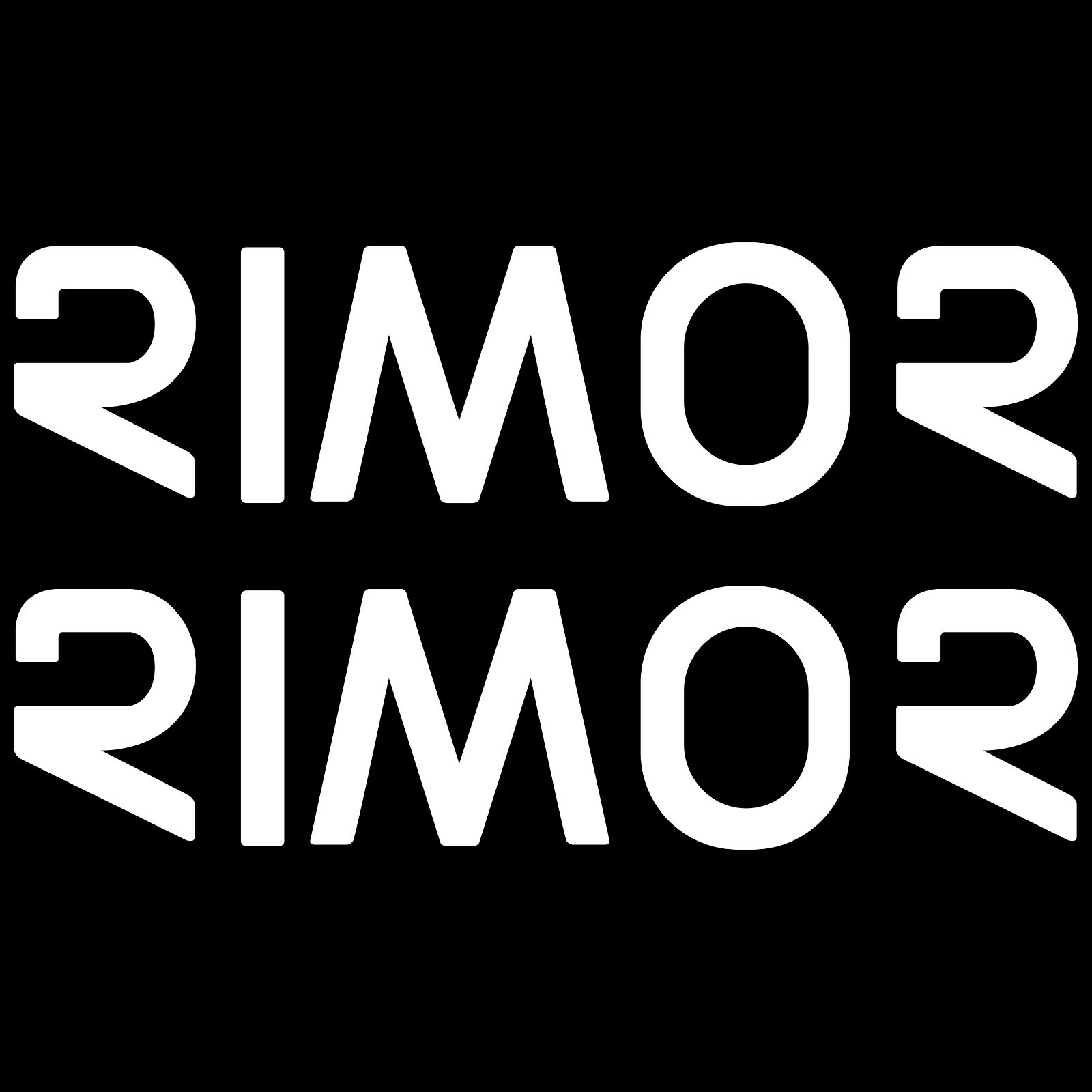 2 x RIMOR 75cm x 18,6cm autocollant sticker camping car caravane