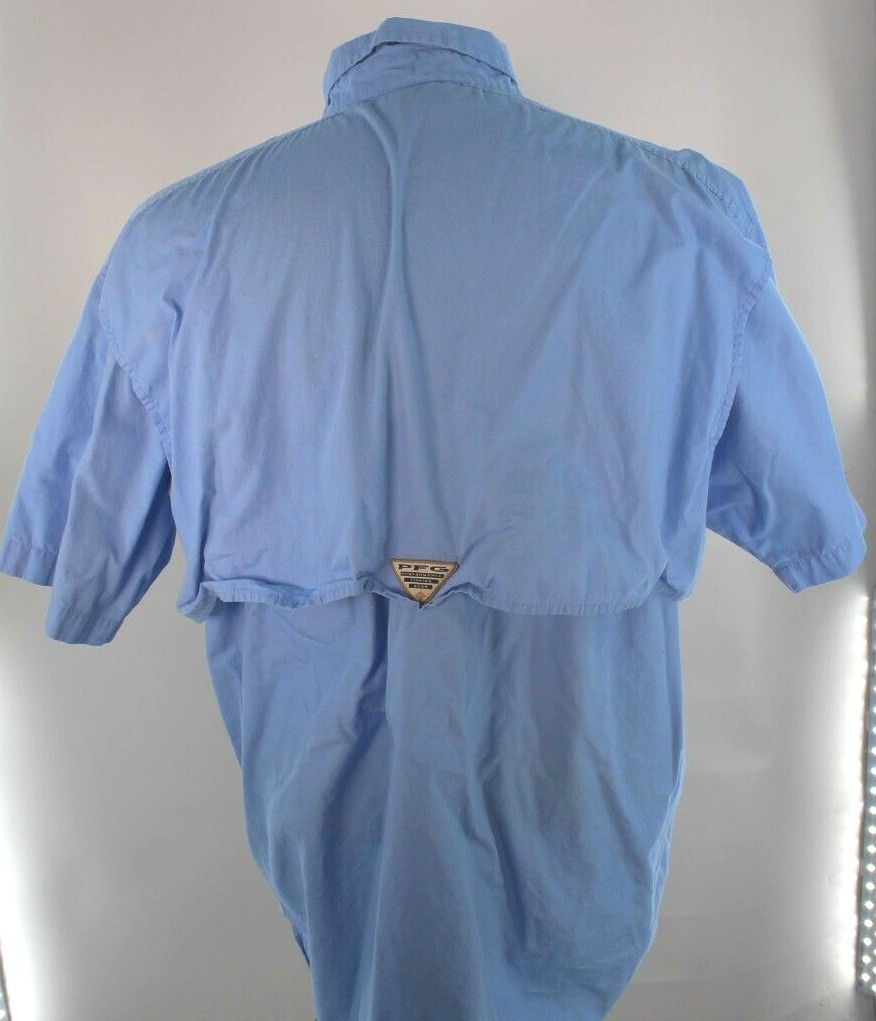 Chemise homme Columbia PFG boutonnée manches courtes taille M