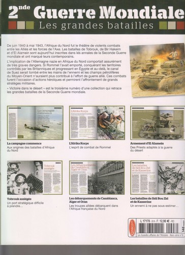 2nde GUERRE MONDIALE HS N°08 VICTOIRE DANS LE DESERT - BIR HAKEIM - TOBROUK ETC - Imagen 2 de 3
