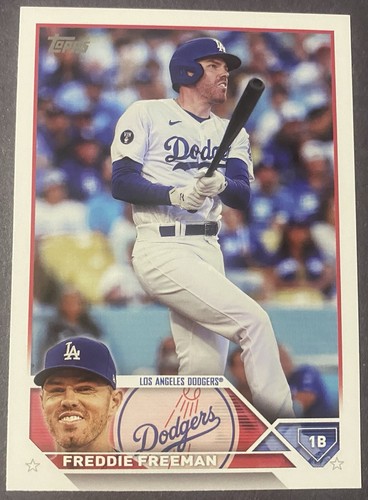 2023 Topps Series 1-Freddie Freeman-#200-Los Angeles Dodgers - Picture 1 of 2