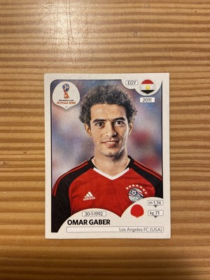 Panini Sticker Fußball WM 2018 Omar Gaber Nummer 77