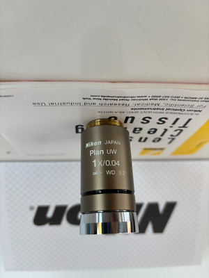 Nikon 1X Objective for Nikon Eclipse Ni, Ci-L, 80i, 50i Microscopes - Ultra Wide