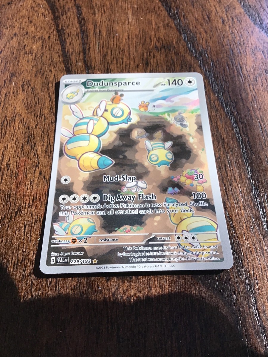 ♡⃛Spica♡⃛ Pokémon TCG Dudunsparce Scarlet & Violet - Paldea Evolved 229/193