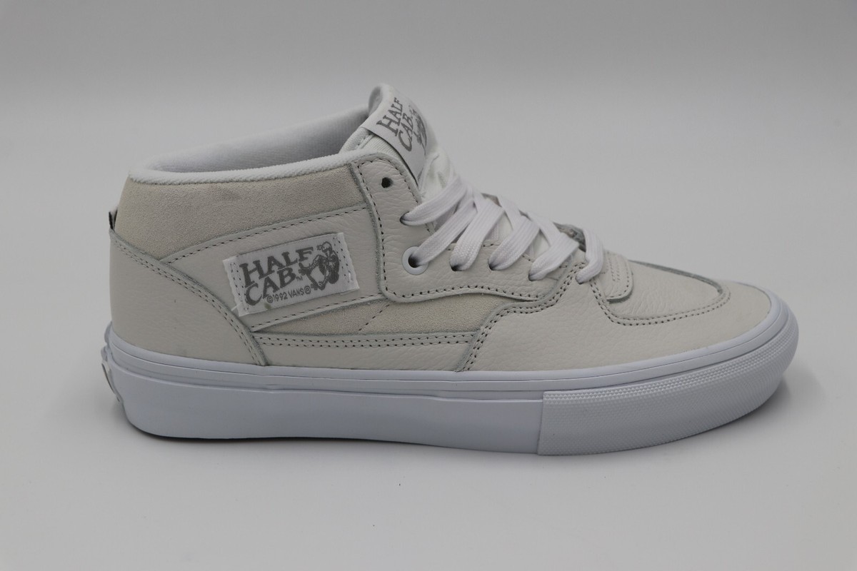 VANS HALF CAB スエード ホワイト Vans Skate Half Cab Daz Shoe Cream/True White PopCush M-8.5