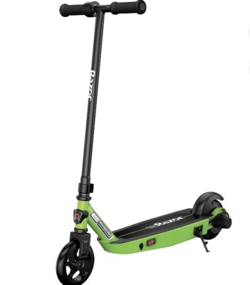 Razor Black Label E90 Electric Scooter - Green for Kids Ages 8+ And Up To 120lbs