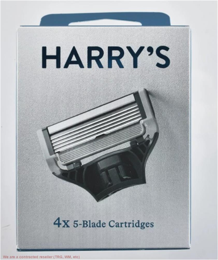 Бритвенные лезвия Harrys для мужчин - 4 упаковки для заправки бритвенных лезвий 3090₽